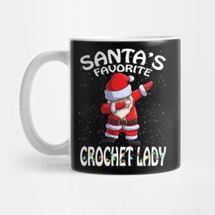 Santas Favorite Crochet Lady Christmas Mug